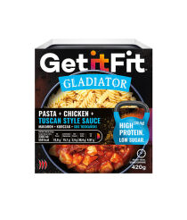 Joyfood Get It Fit Gladiator - Kurczak z makaronem i sosem toskańskim | 420g