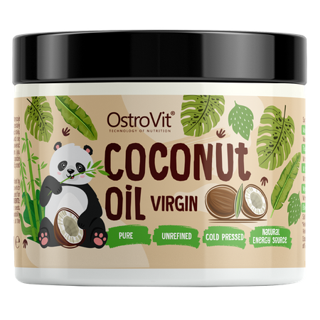OstroVit Extra Virgin Coconut Oil Olej kokosowy nierafinowany | 400 g