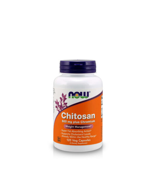 Now Foods Chitosan 500mg Plus Chromium | 240 vcaps 