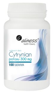 Aliness Cytrynian potasu 300 mg | 100 tabletek